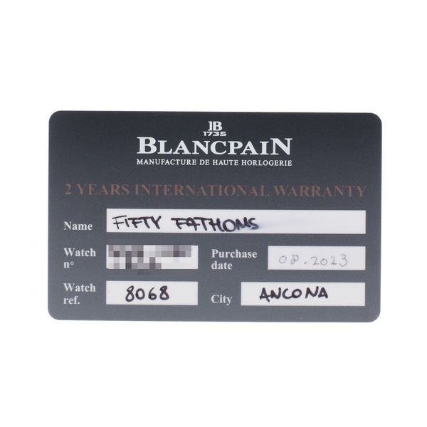 Blancpain Fifty Fathoms 5015-1130-52A